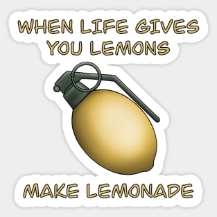 Make Lemonade Sticker